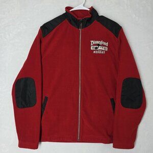 Disneyland Resort Men's Fleece Jacket 1955 Embroidered Logo Mickey Mouse Sm